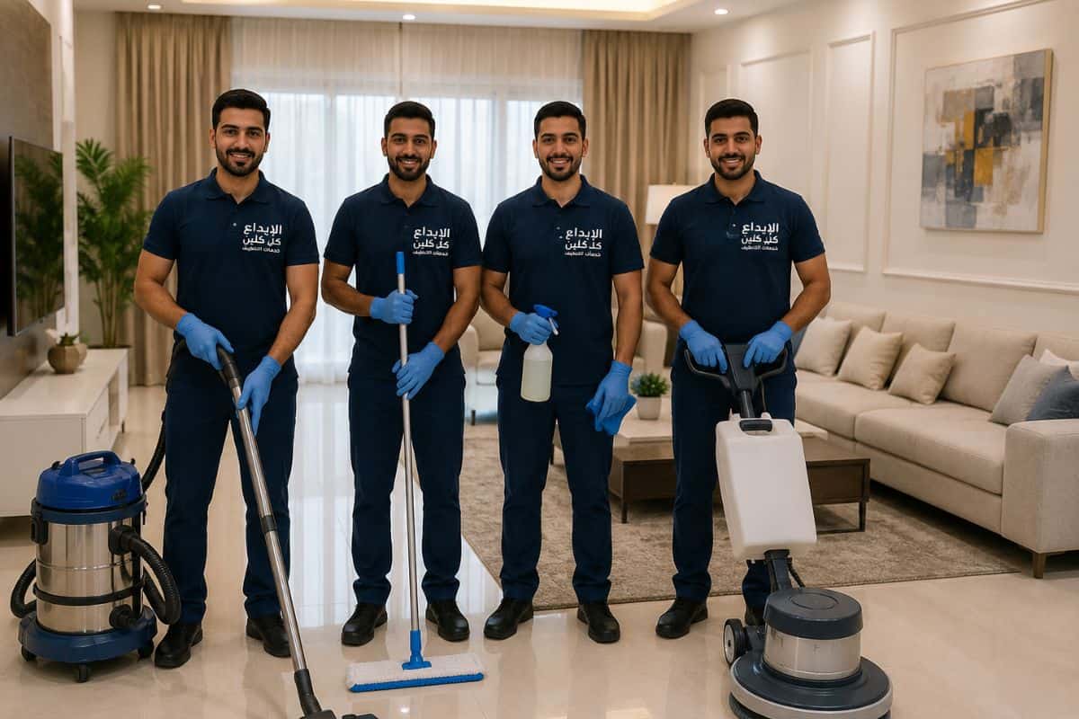 خدمة تنظيف احترافية من فريق الإبداع كلين في حائل.